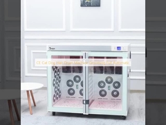 La machine de séchage de cheveux pour chiens et chats est entièrement automatique.