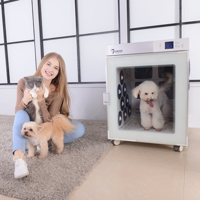 Animal familier portatif séchant l'espace de la boîte 2700W Largr, dessiccateur de cage de la CE pour des chiens