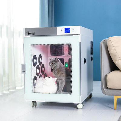 Pièce de séchage d'ANIMAL FAMILIER de la CE pour Cat Air Blowing 50Kg ptc avec le système de dépoussiérage