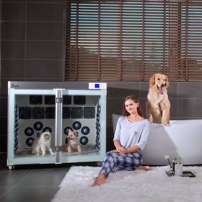 Une boîte plus sèche de coup de chien de panneau de commande de Digital pour la désinfection de fourrure