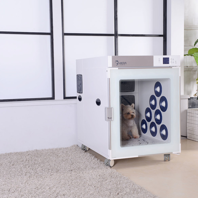 Boîte de séchage automatique pour animaux de compagnie en forme de cube pour sèche-cheveux intelligent pour animaux de compagnie pour chats en peluche