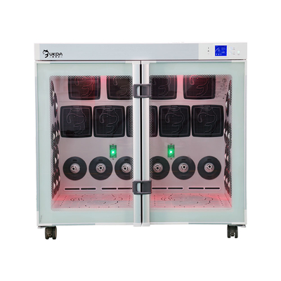 4 ventilateurs choient sécher la boîte pour le type thérapie de Cabinet de toilettage de chien d'oxygène