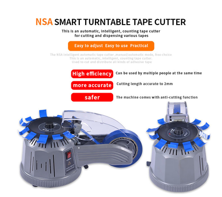Bopp emballant le distributeur industriel ZCUT-2 de bande avec la couverture de sécurité
