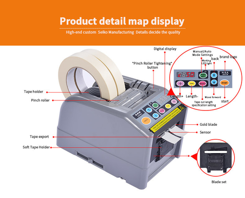 Largeur automatique du distributeur multi 100V 50Hz 6mm de bande de bureau pour le bureau
